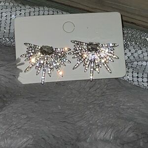 6/$20 Sparkling Starburst Earrings